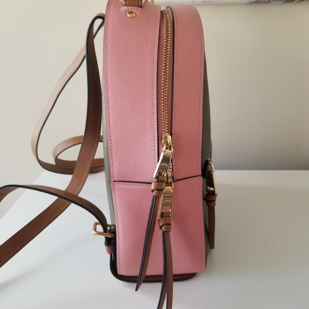 Coach Jordyn Backpack In Colorblock - Picture 7 of 13